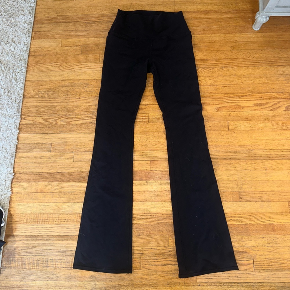 ALO Yoga Black Flare Leggings